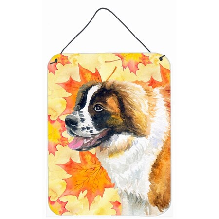 Carolines Treasures Saint Bernard Fall Wall or Door Hanging Prints BB9940DS1216